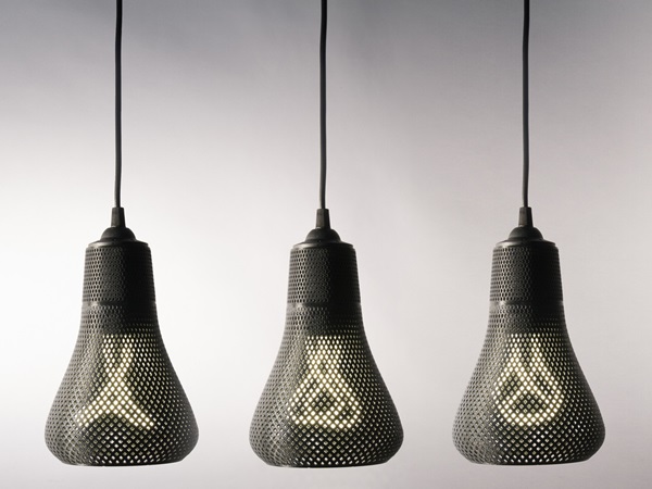 3D Printed Lamp Shades for Plumen Bulbs
