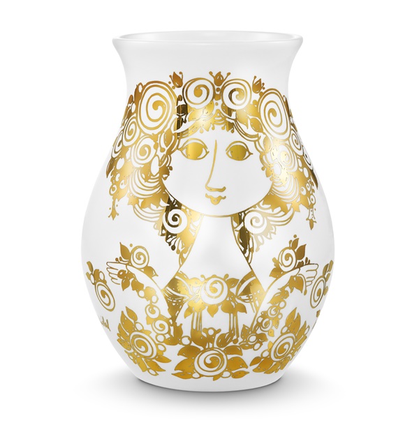 Bjørn Wiinblad_Rosalinde vase gold